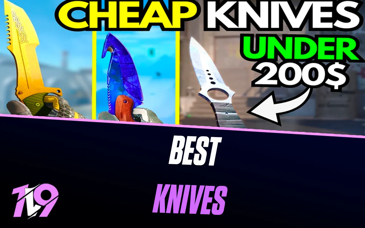 10 Best Cheap Knives Under $200 in CS2